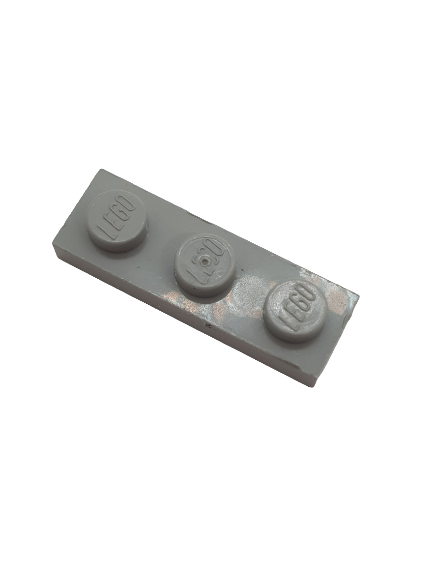 1x3 Platte althellgrau light gray
