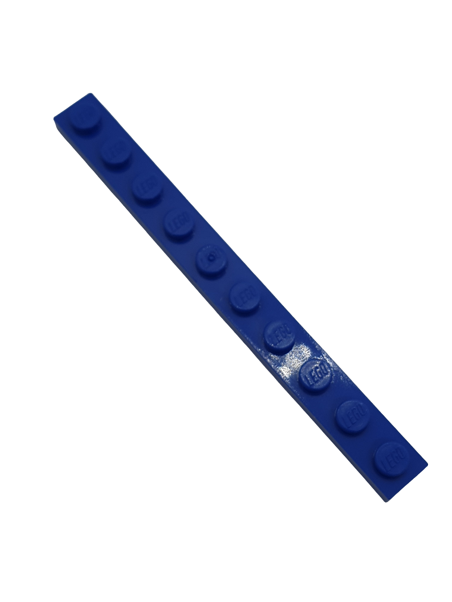 1x10 Platte blau