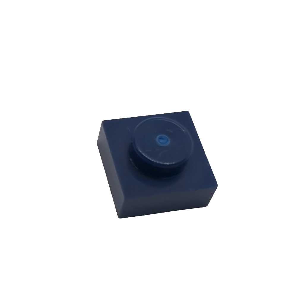 NEU Platte 1 x 1 dunkelblau