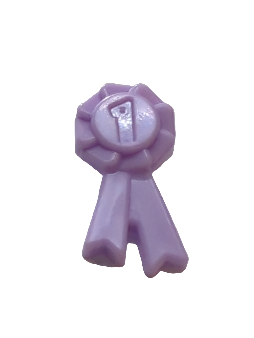 Friends Accessoires Auszeichnungsband Pferd mit Nummer 1, hellavendel lavender