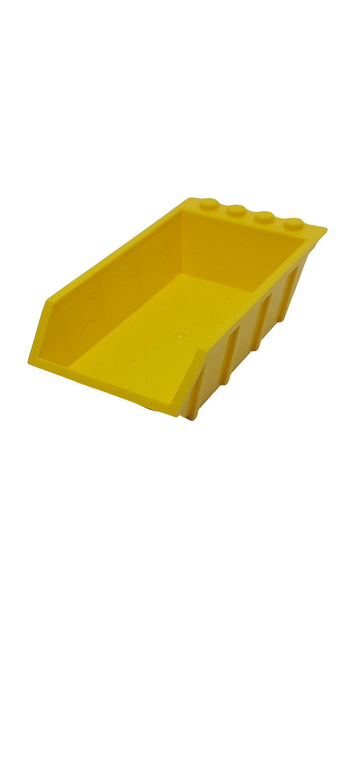 4x6 Container, Kipper, Auflage, Ladefläche feste Noppen gelb yellow