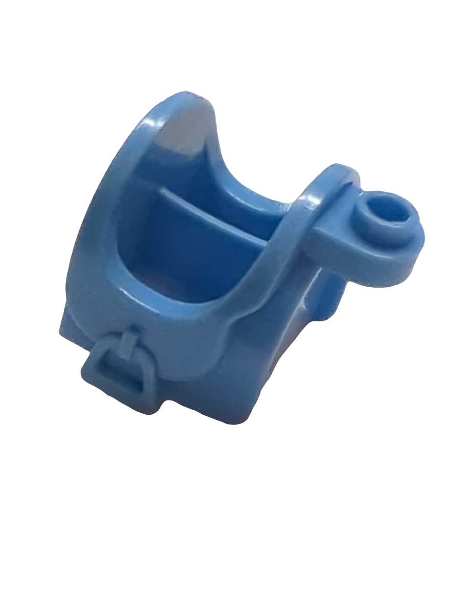 Friends Pferdesattel mit Steigbügeln und oberer Noppe mittelblau