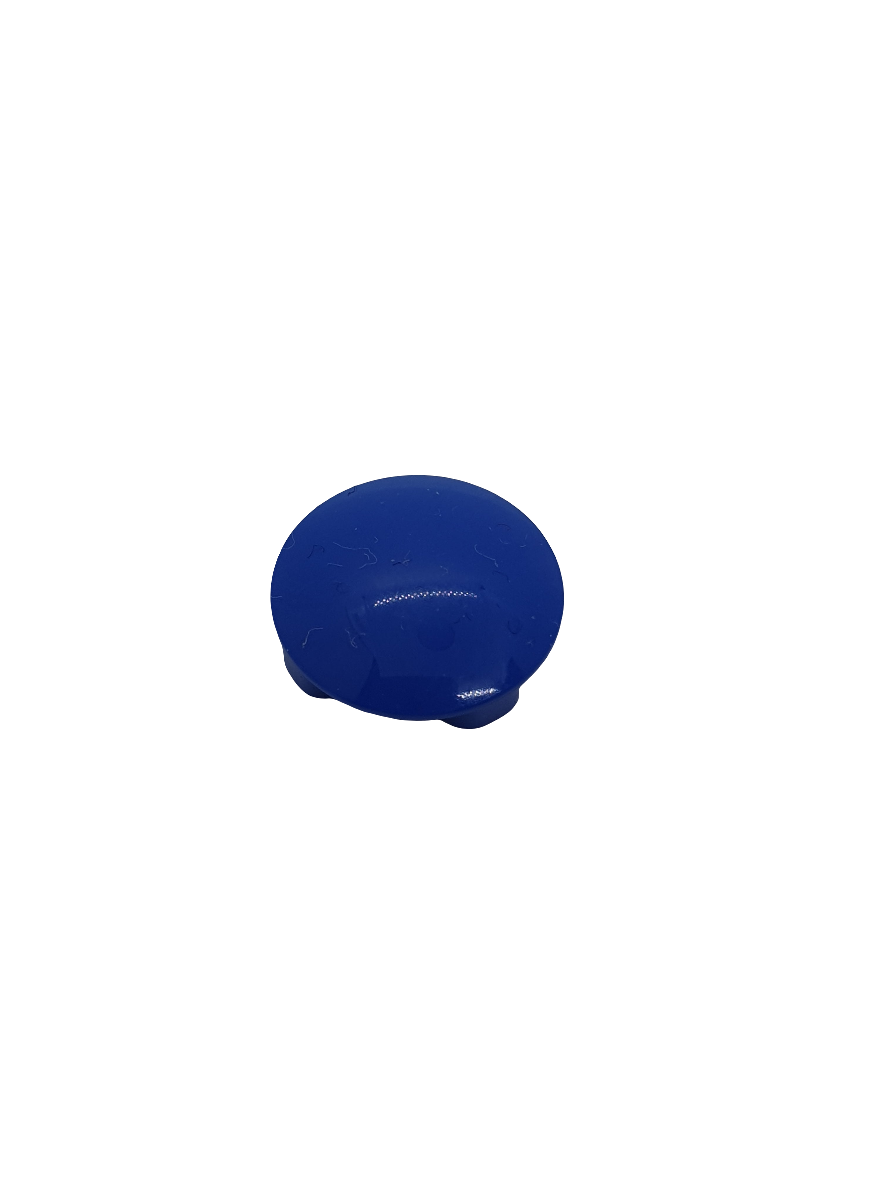 2x2 Rundplatte Boden abgerundet blau