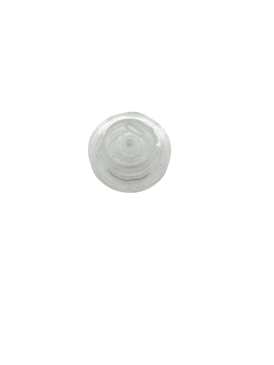 NEU Platte, Rund 1 x 1 transparent weiss