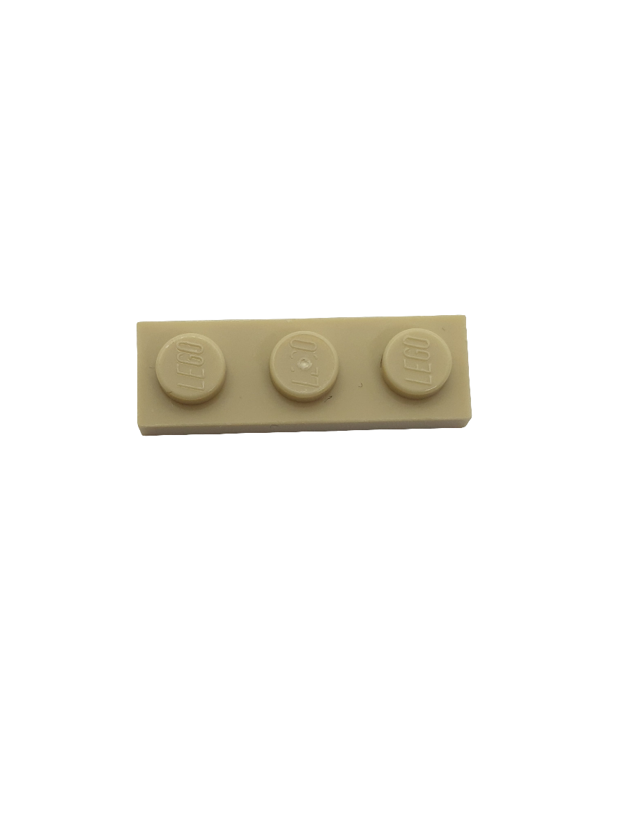 1x3 Platte beige tan