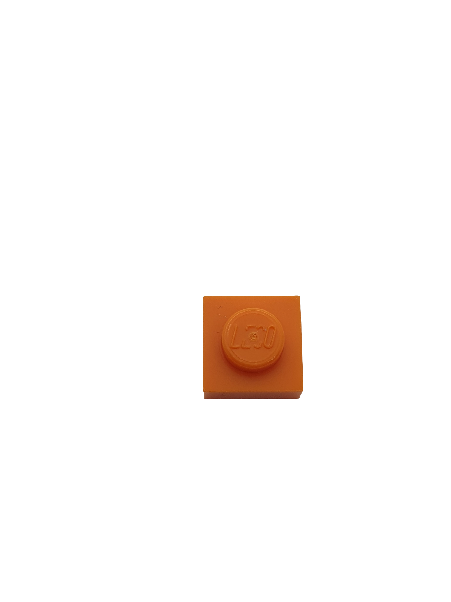 1x1 Platte orange