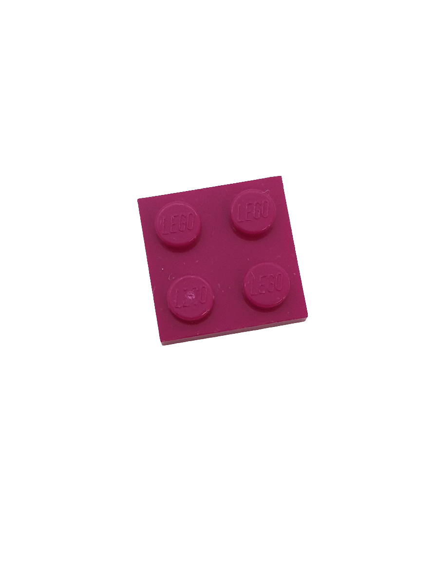 NEU Platte 2 x 2 magenta