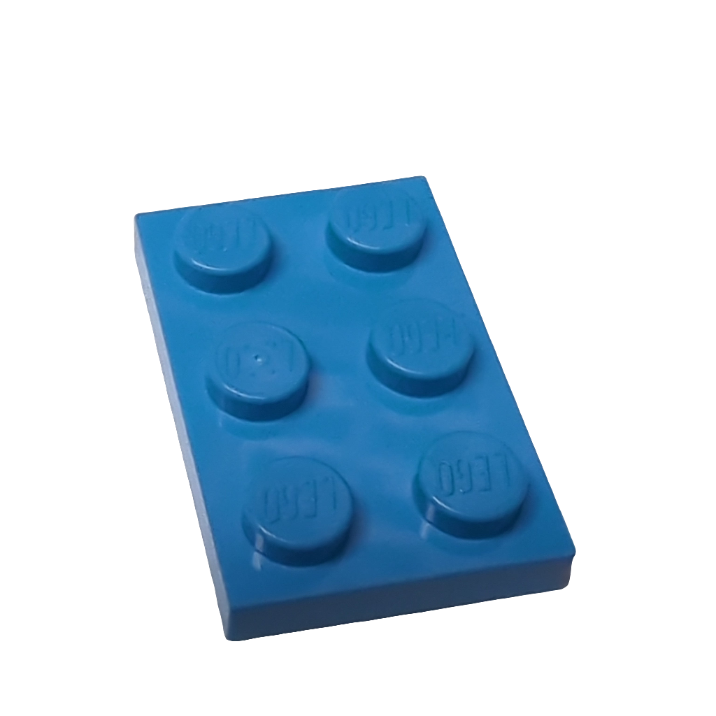 NEU Platte 2 x 3 dunkelazur