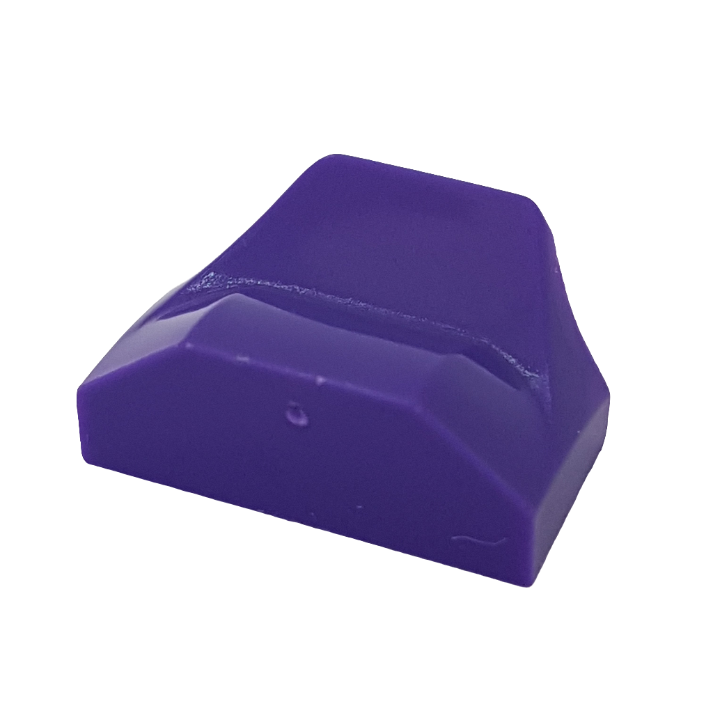 1x3x2/3 Dachstein Flügelende keine Noppen lila dark purple