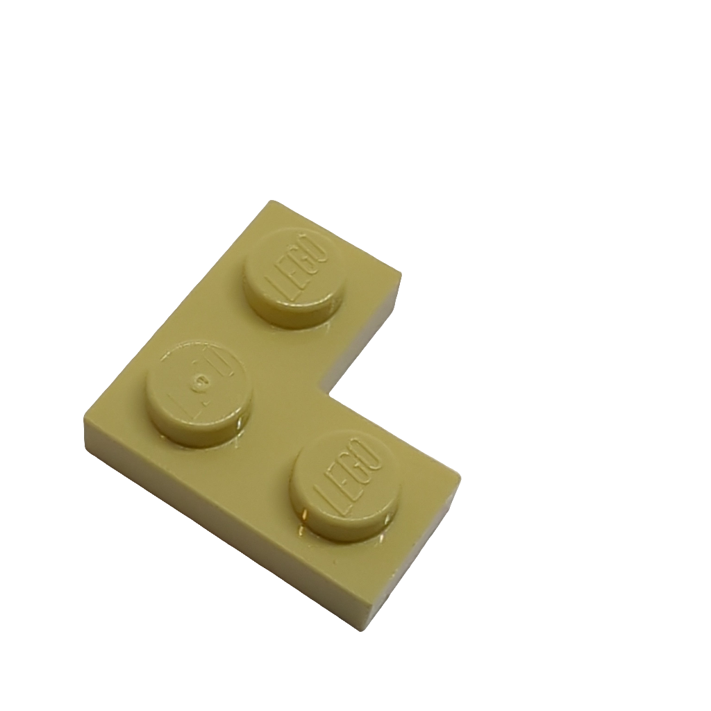 NEU Platte 2 x 2 Ecke beige