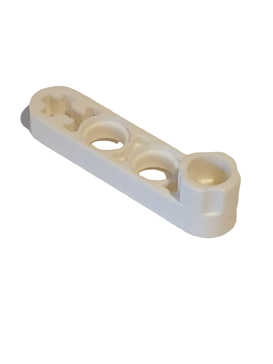 1x4 Technik Liftarm mit Verbinder weiß white
