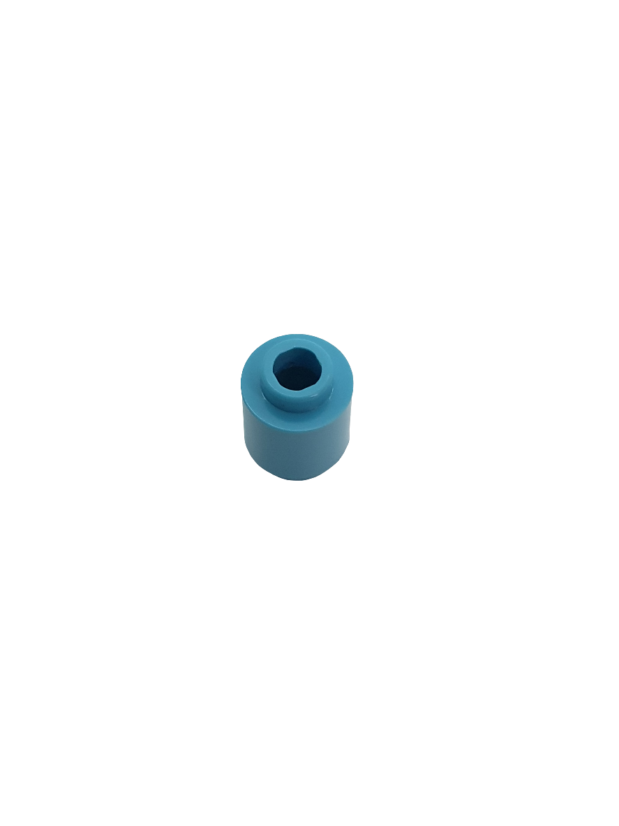 NEU Stein rund 1 x 1 azur (medium)