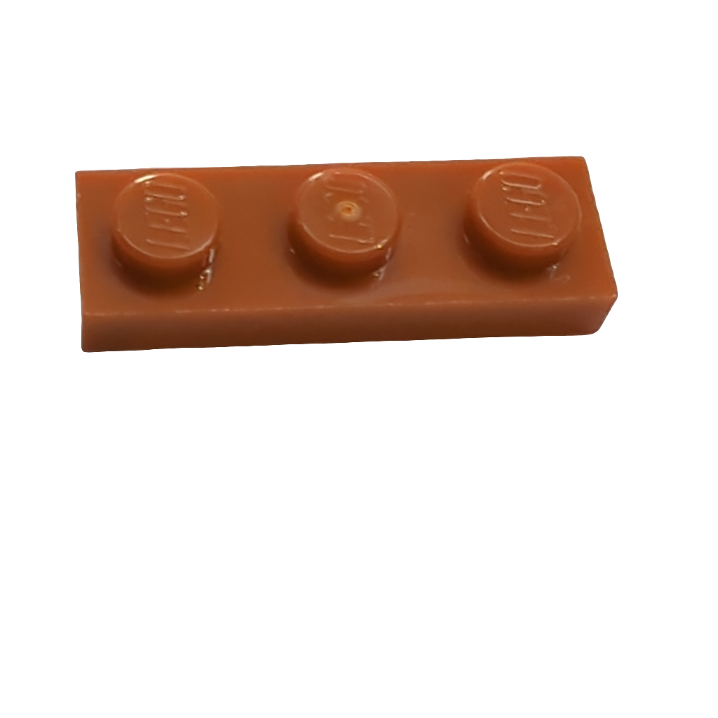 NEU Platte 1 x 3 dunkelorange