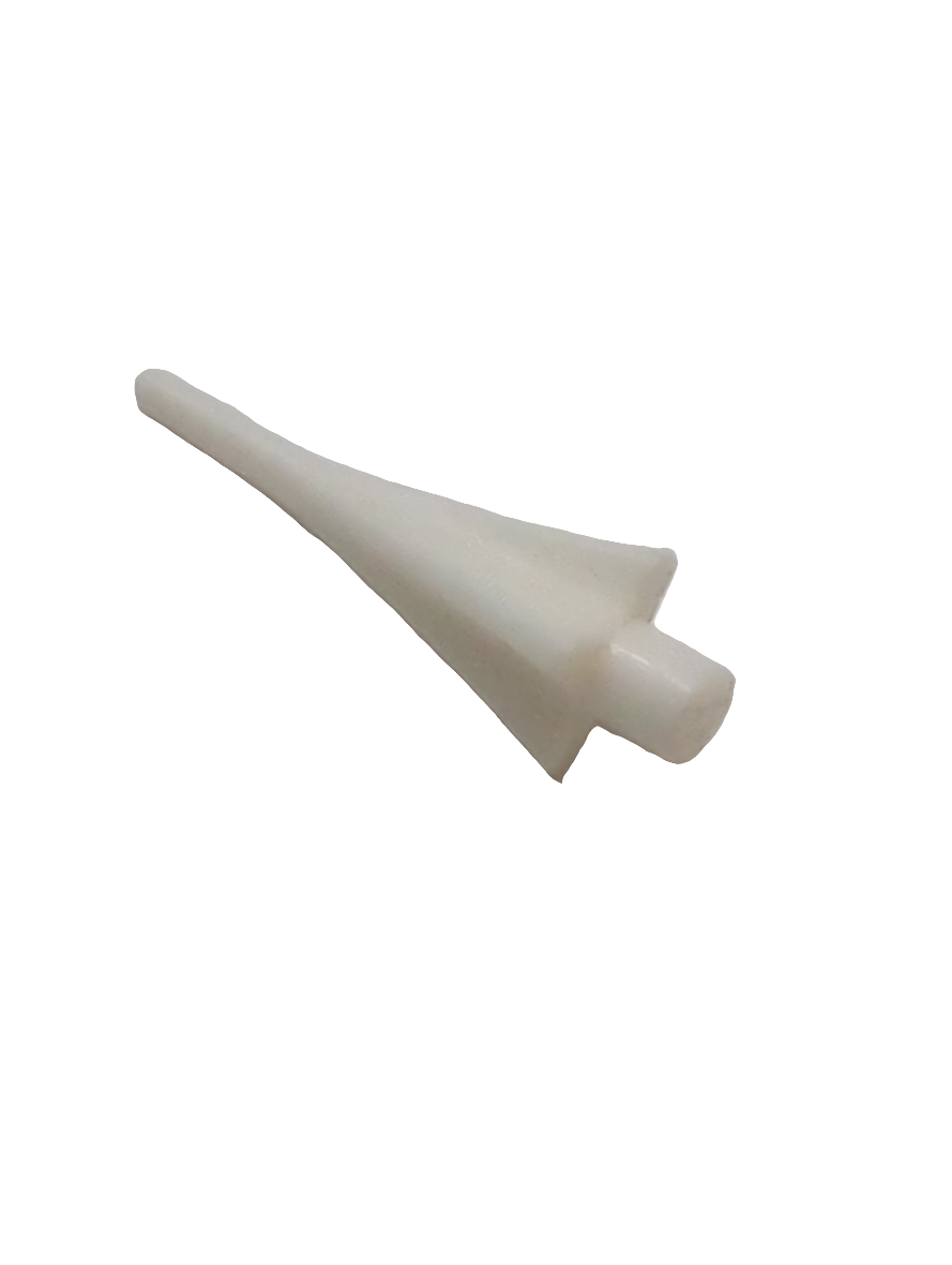 NEU Minifigur, Waffenspeerspitze mit Flossen weiß