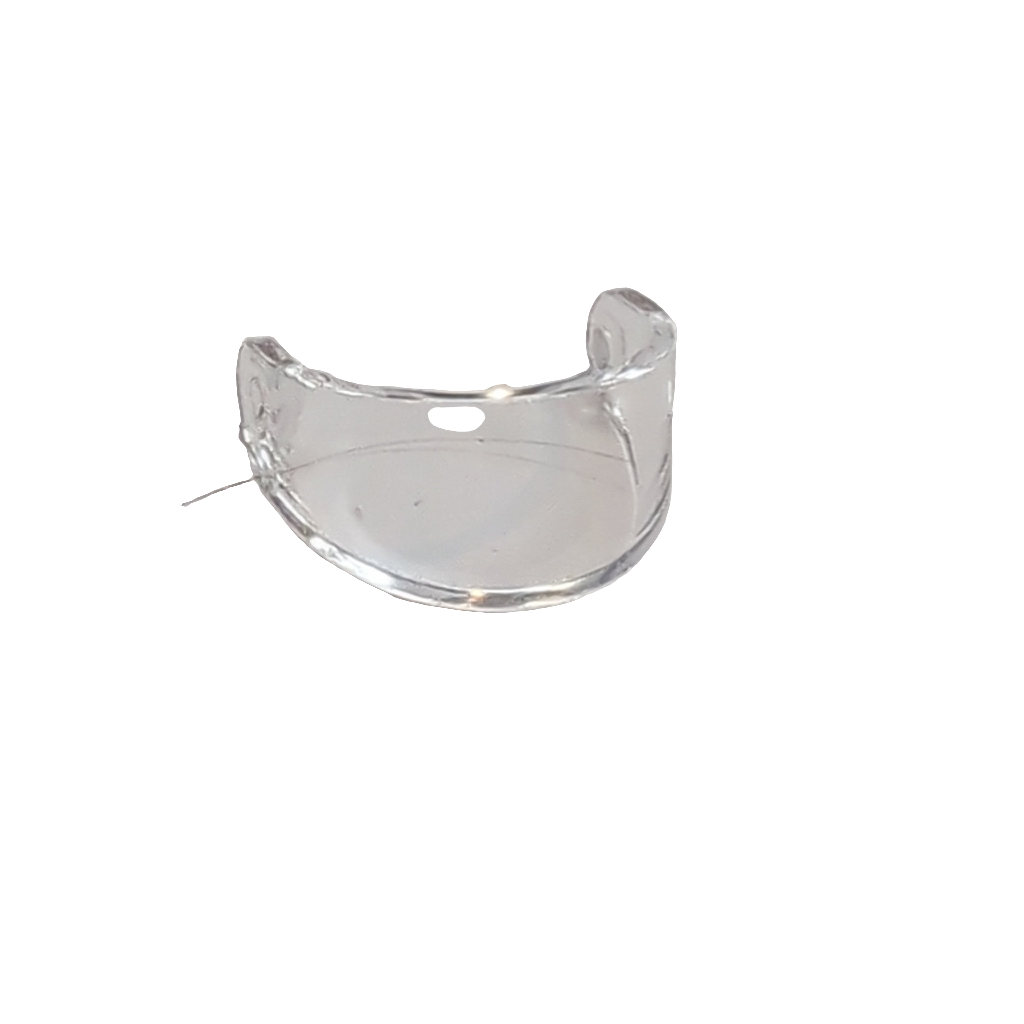 NEU Minifigur, Visier Standard transparent weiß