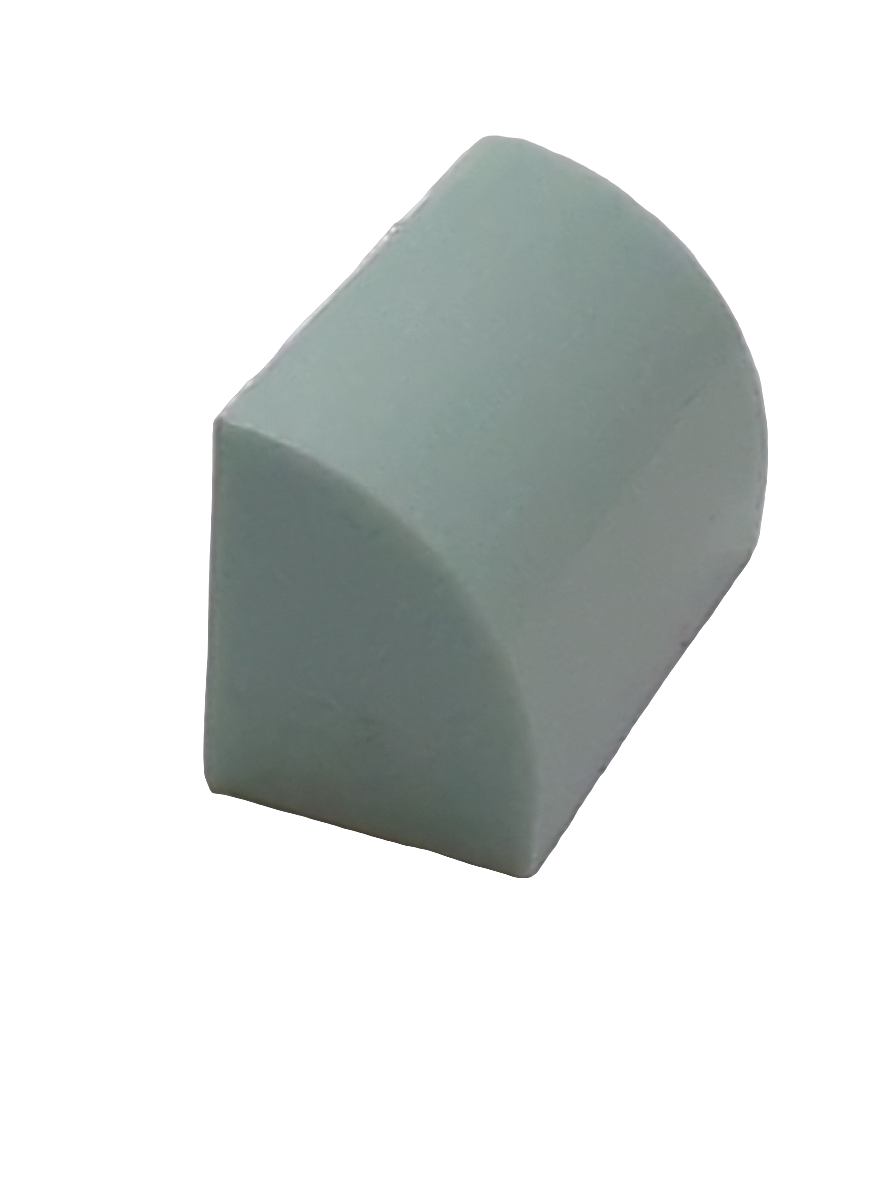 1x2x1 modifizierter Stein gebogen aqua (hell)