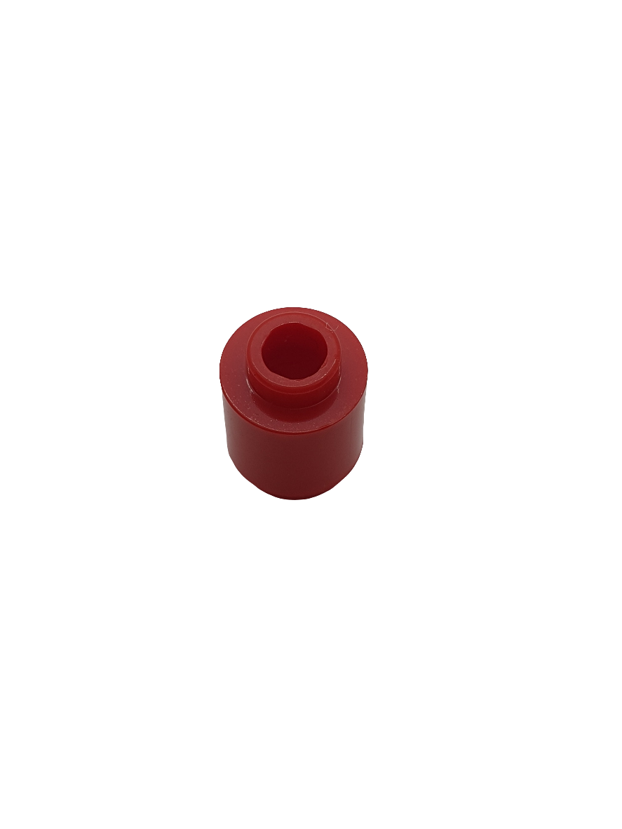 NEU Stein rund 1 x 1 rot