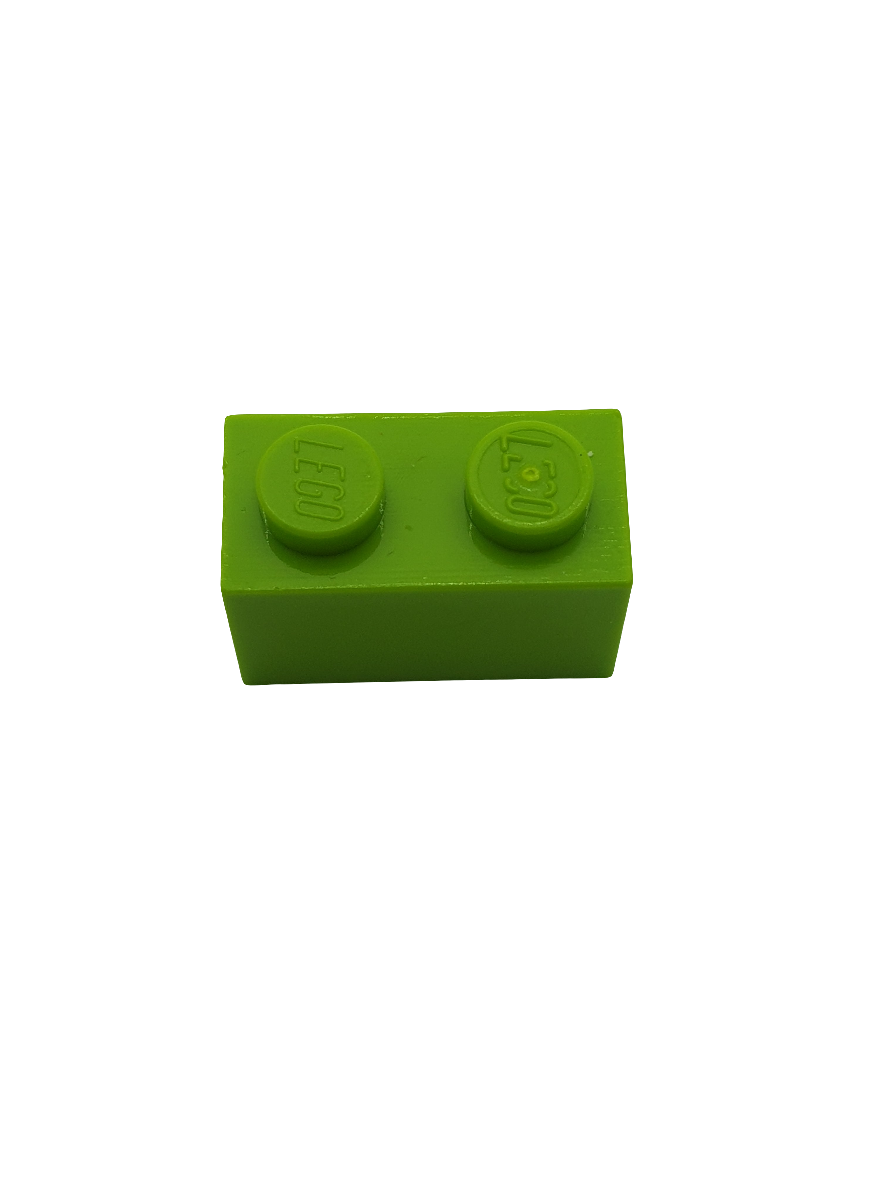 NEU Stein 1 x 2 lindgrün