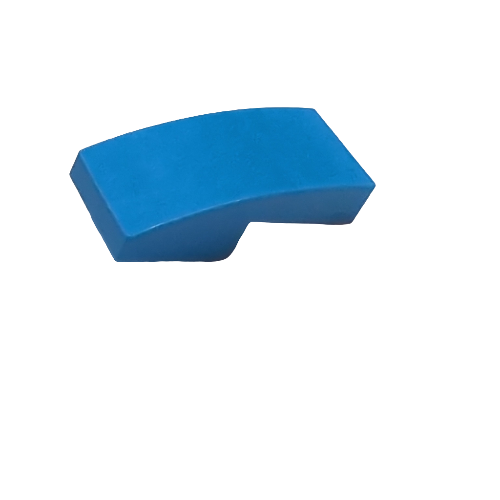 NEU Halbbogenstein 2 x 1 x 2/3 dunkelazur