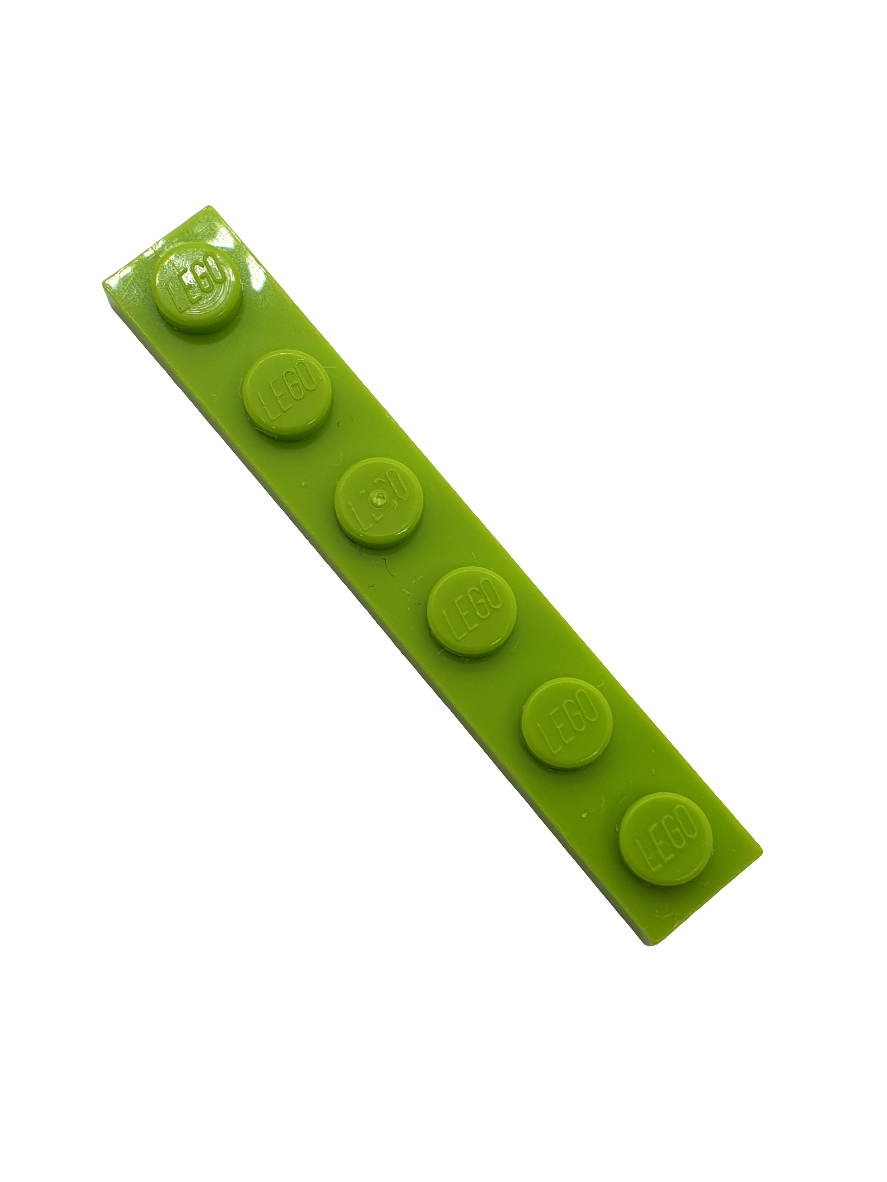 1x6 Platte lindgrün