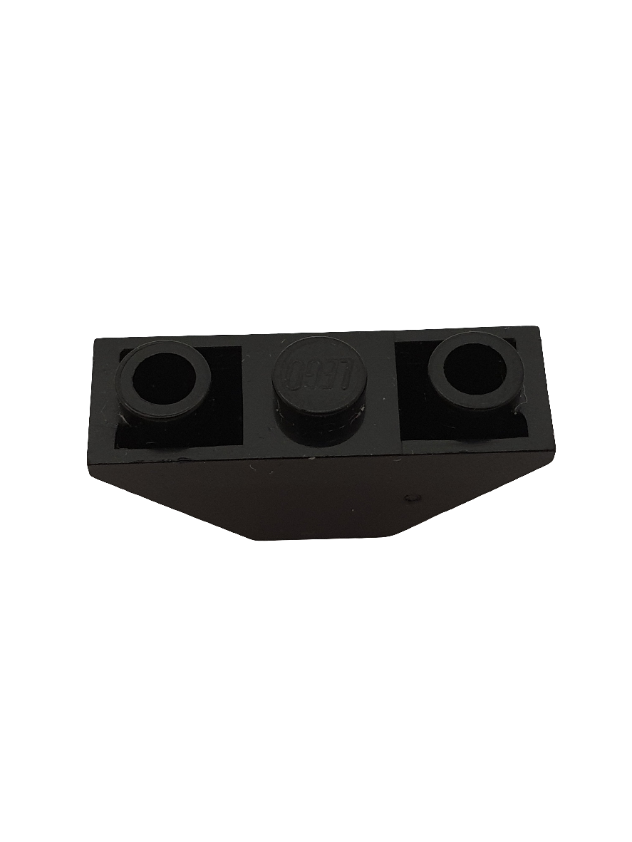 1x3 Doppel Invertstein 45° schwarz black