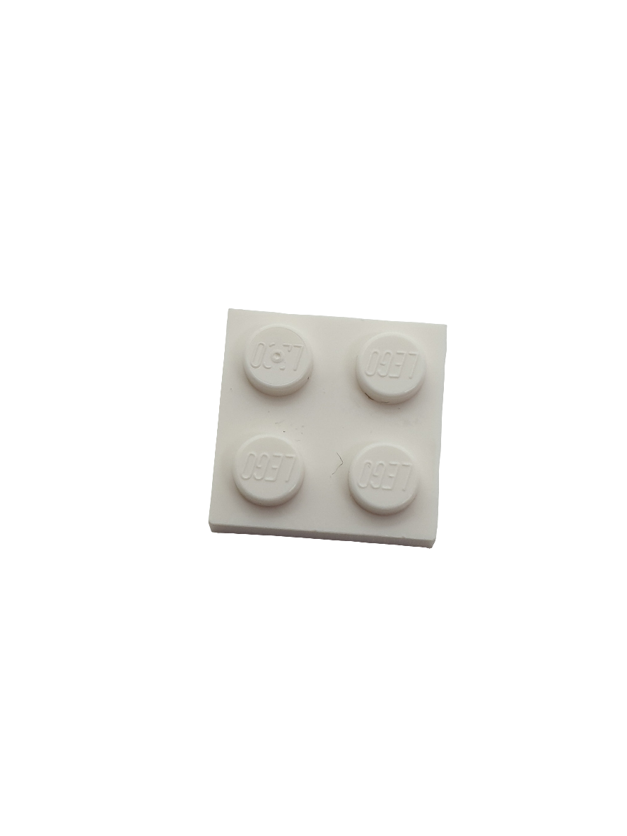 NEU Platte 2 x 2 weiß