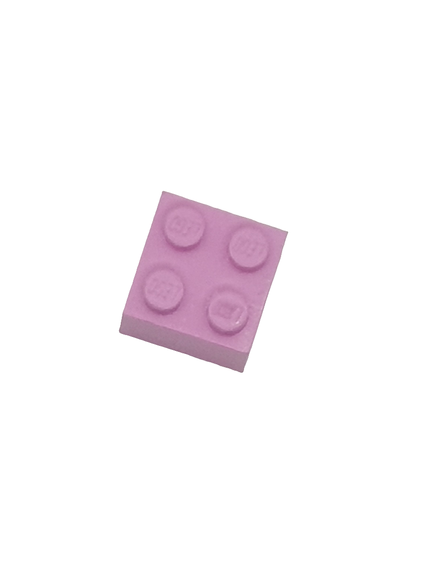NEU Stein 2 x 2 rosa