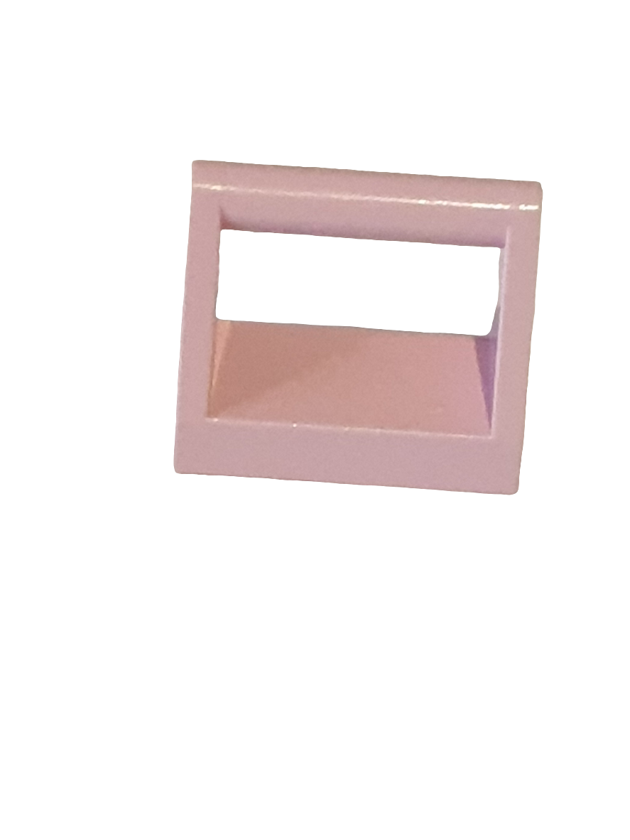 1x2 modifizierte Fliese mit Bügel light pink rosa