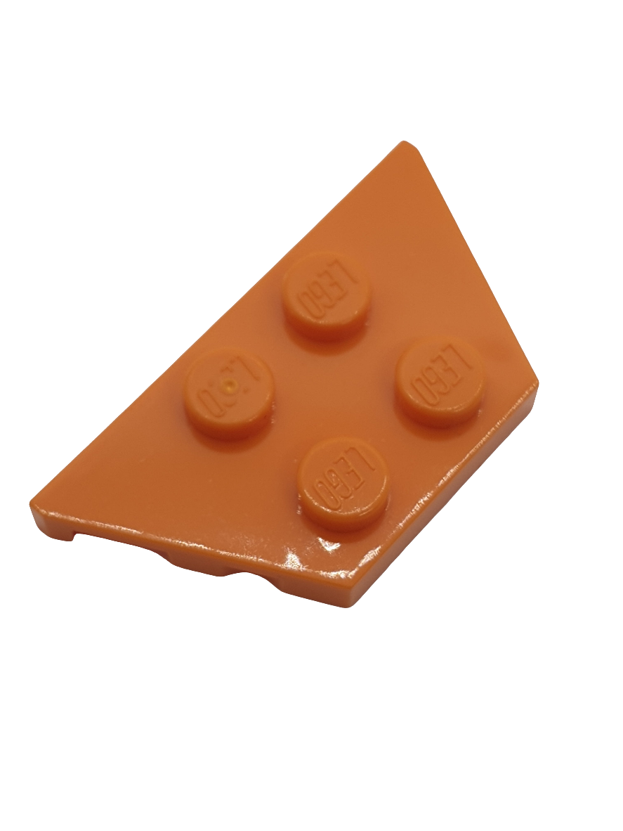 2x4 Flügelplatte Keil orange