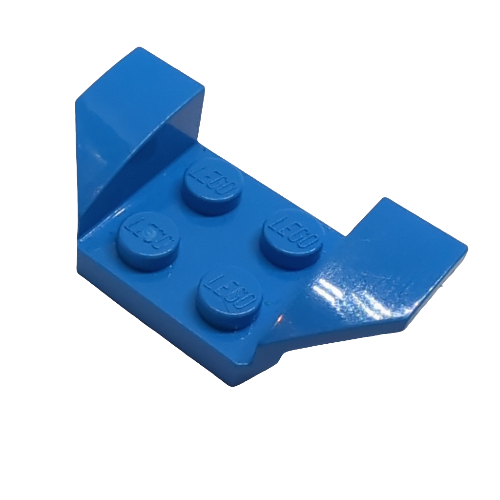 2x4 Kotflügel mit Kotflügelverbreiterungen dunkelazur dark azure