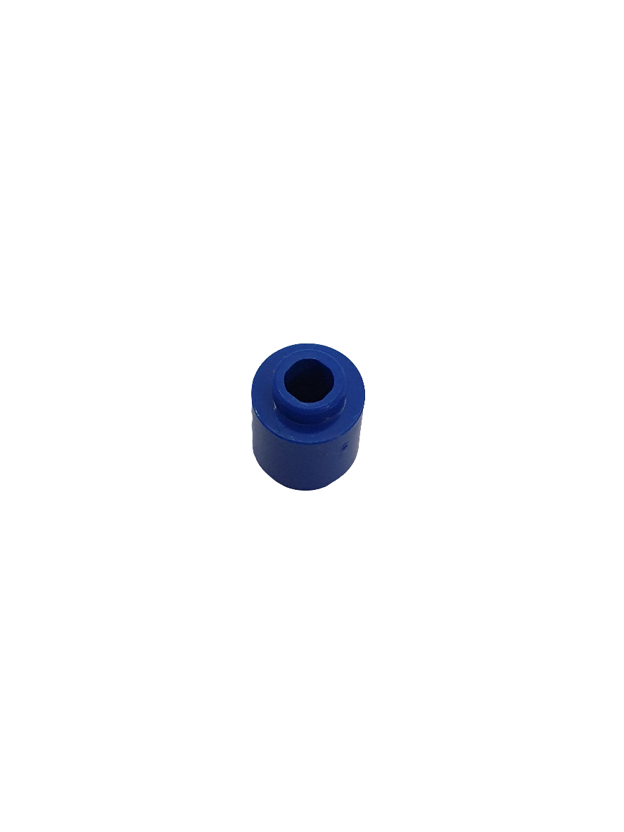 NEU Stein rund 1 x 1 blau