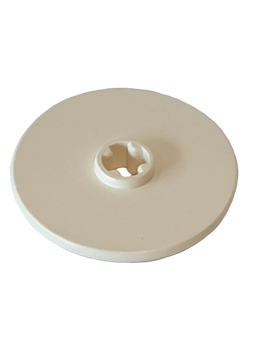 3x3 Technik Scheibe weiß white