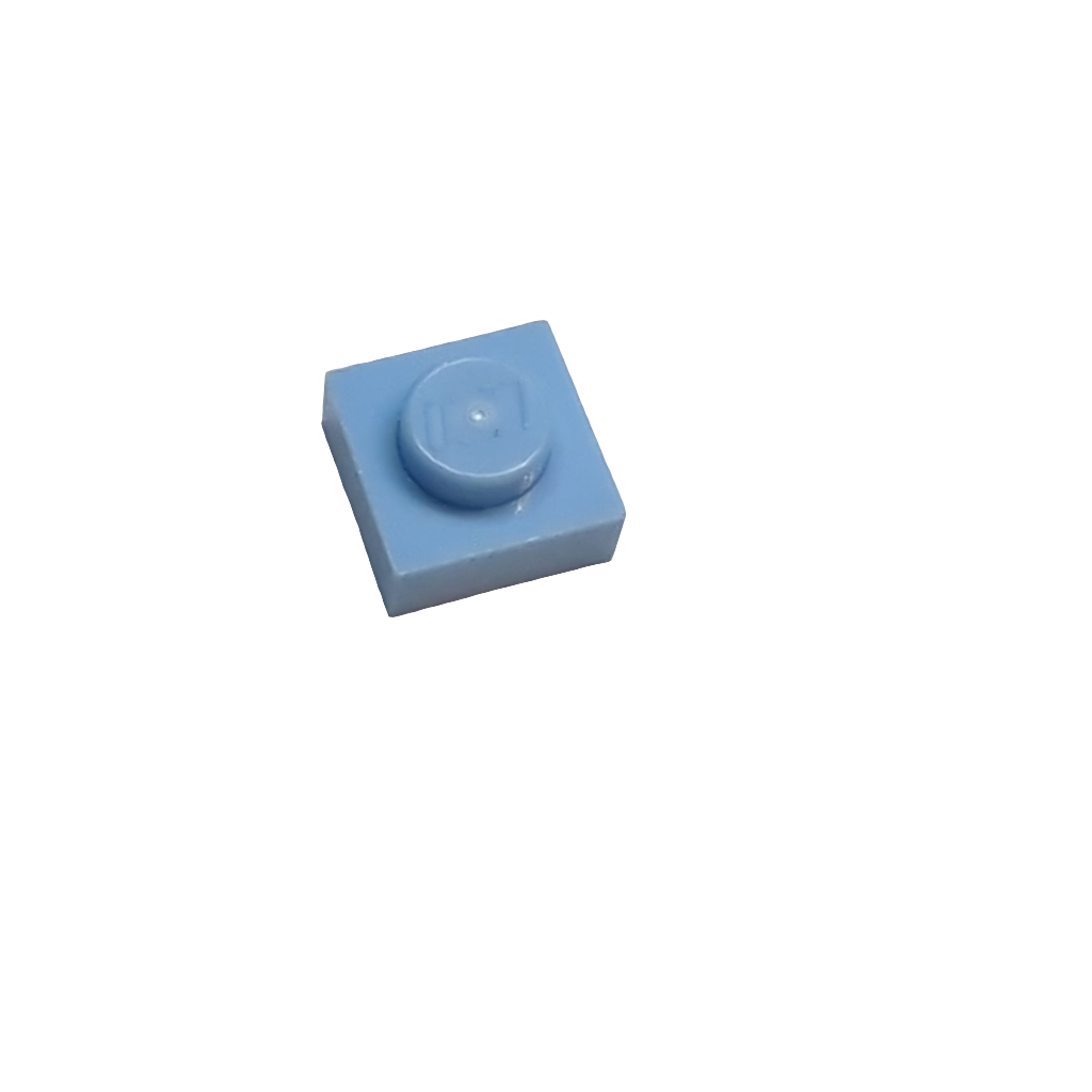 NEU Platte 1 x 1 hellblau