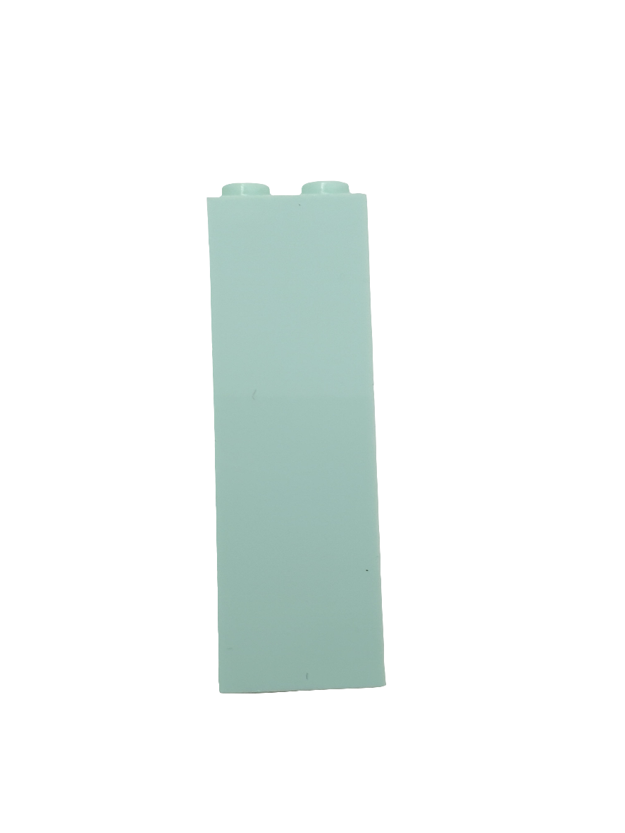 1x2x5 Stein/Wand mit Noppenhalter innen hellaqua light aqua