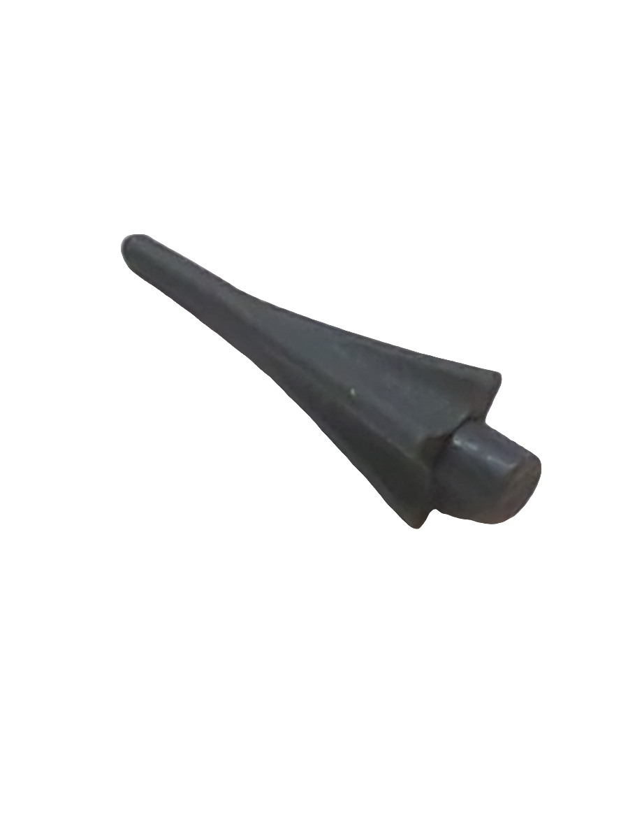 NEU Minifigur, Waffenspeerspitze mit Flossen neudunkelgrau