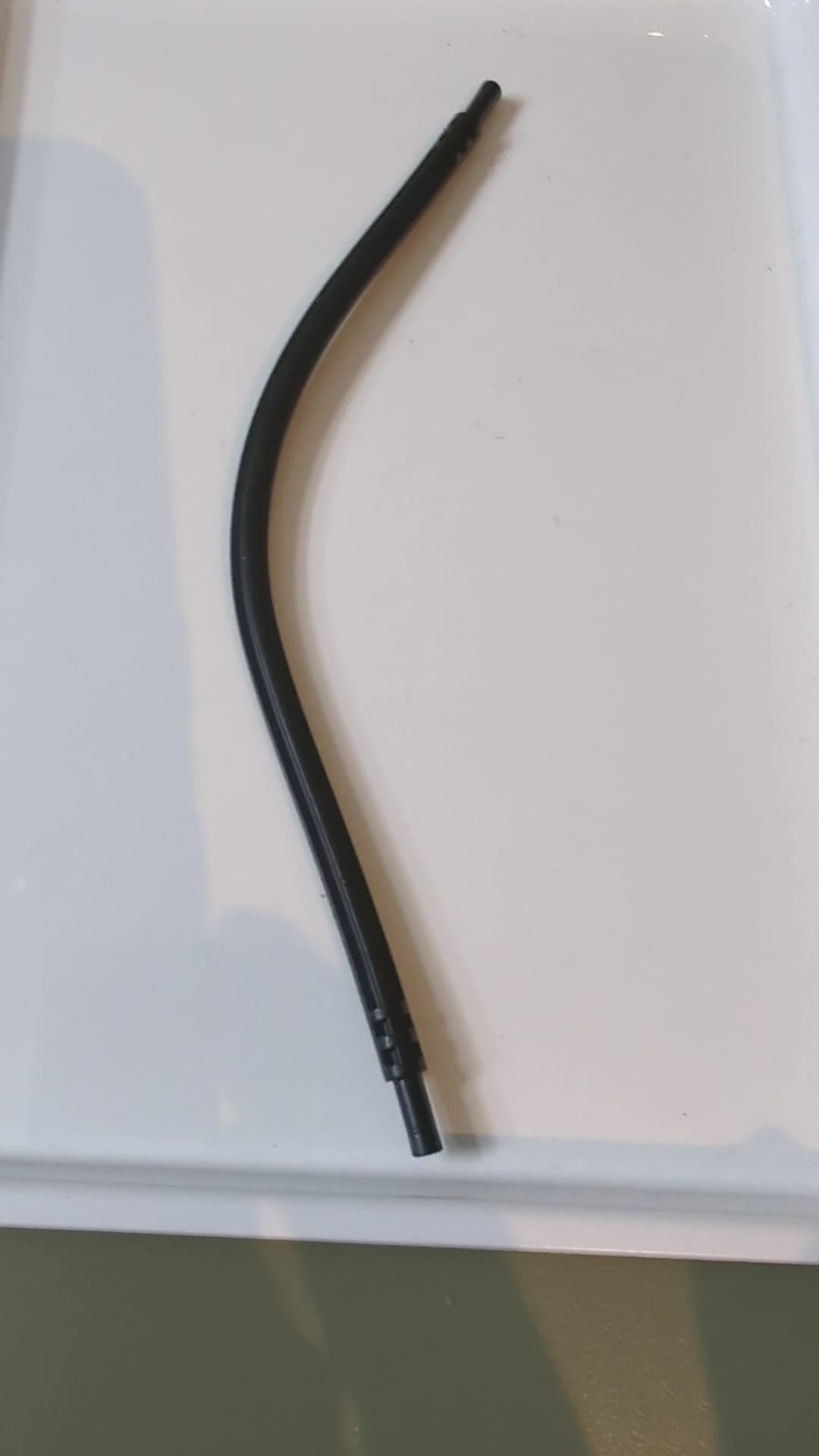 Schlauch, weiche Achse 19L schwarz
