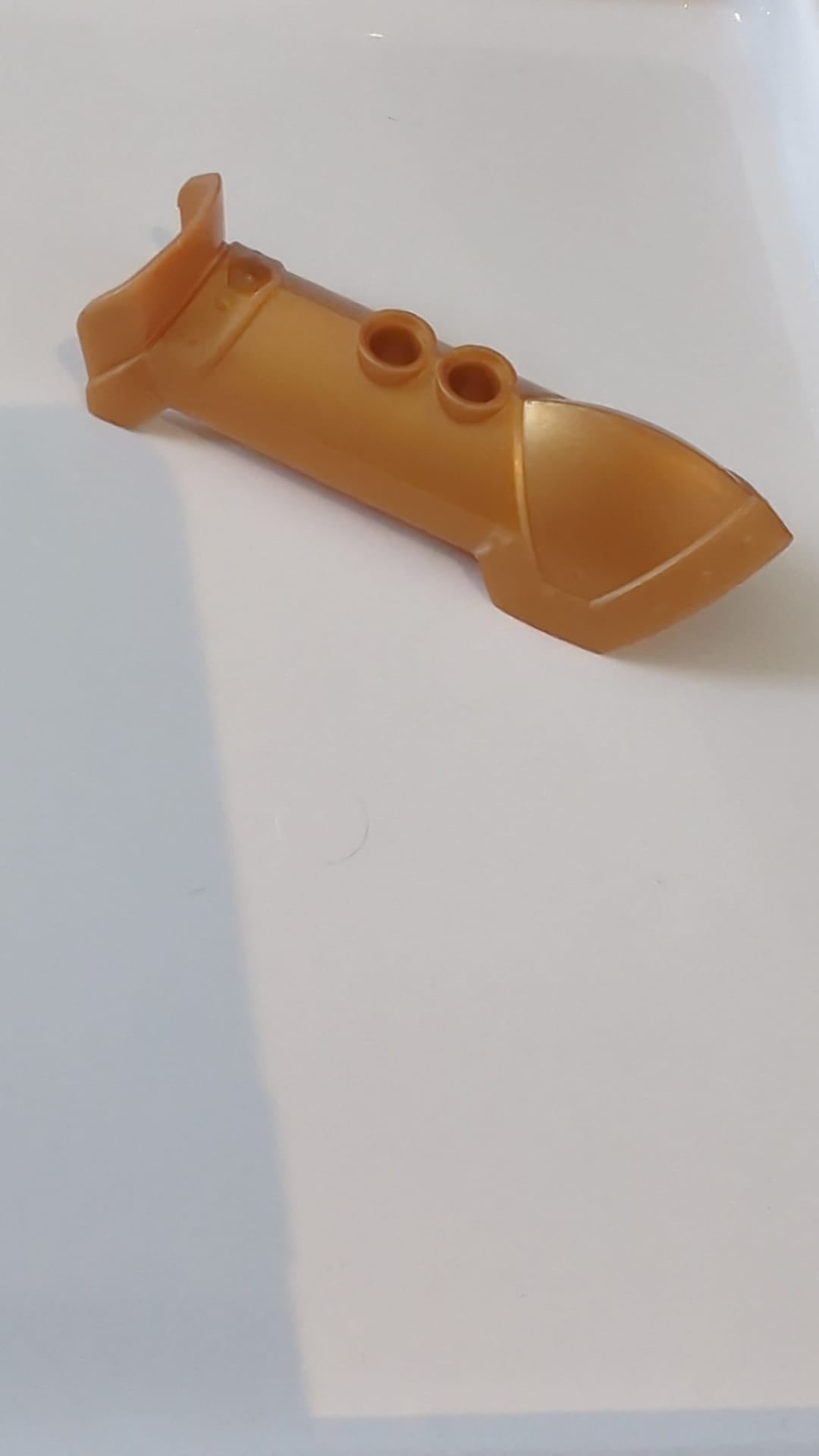 Rüstung für große Figuren, Beinschutz Typ 1 rotgold