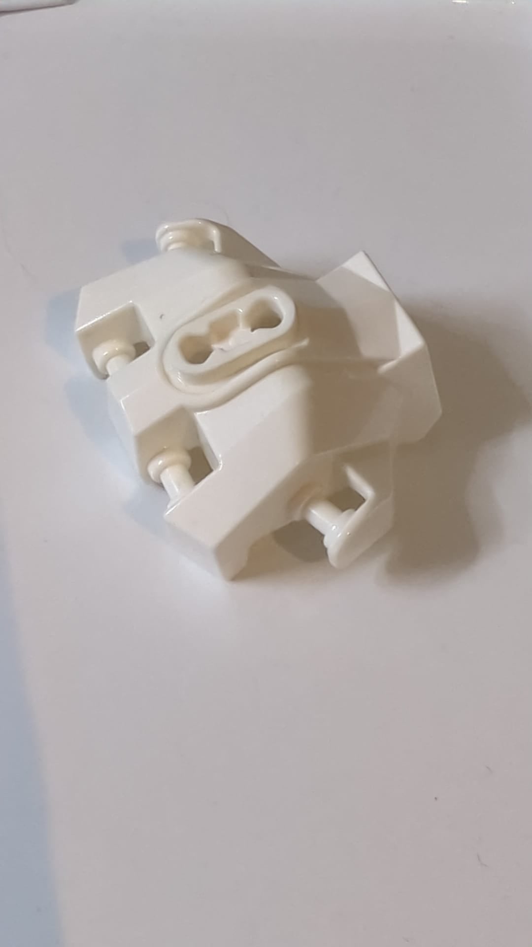 Hero Factory Handrüstung mit Griffen für Clips weiß