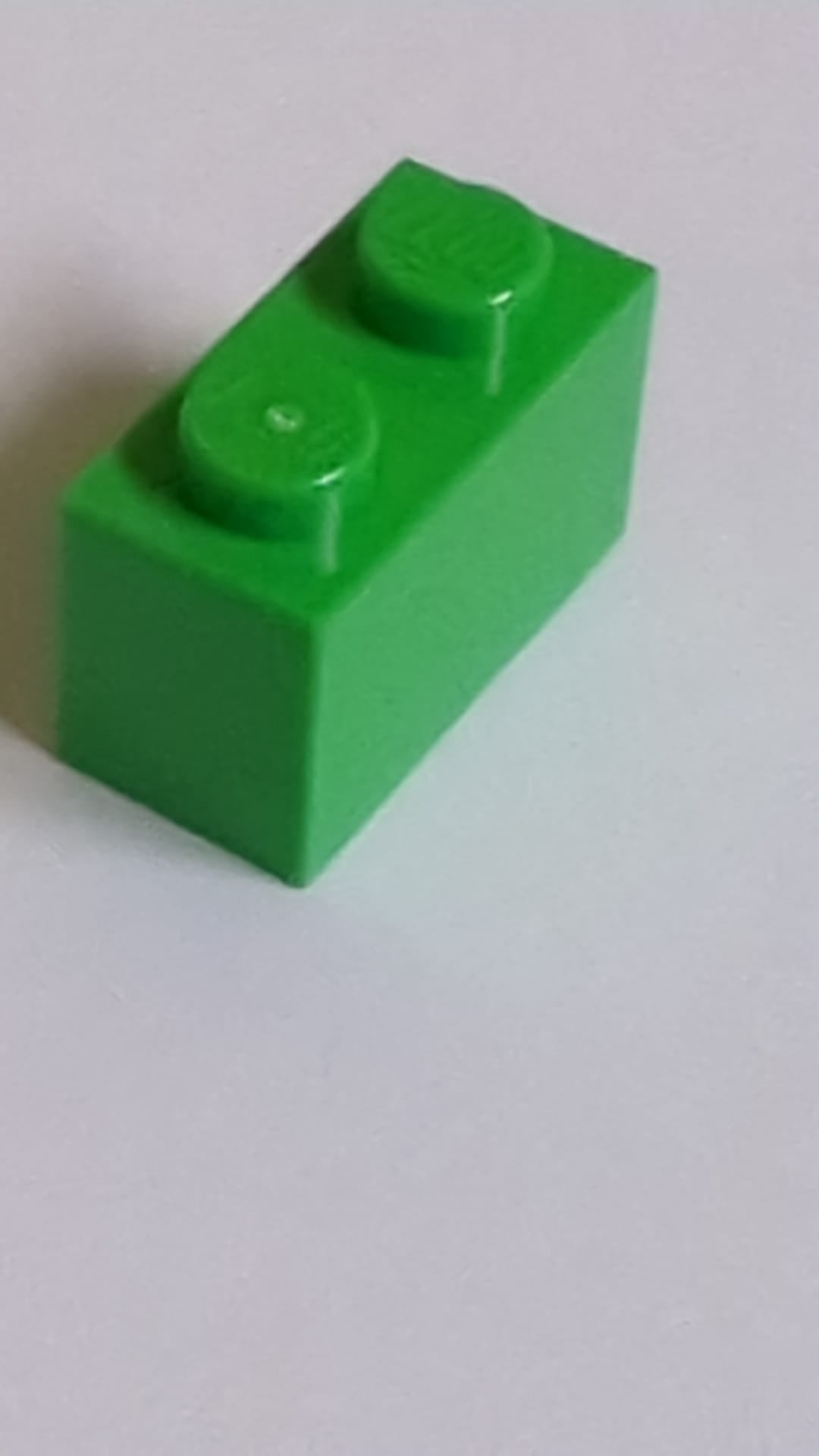 NEU Stein 1 x 2 mediumgrün (grasgrün)