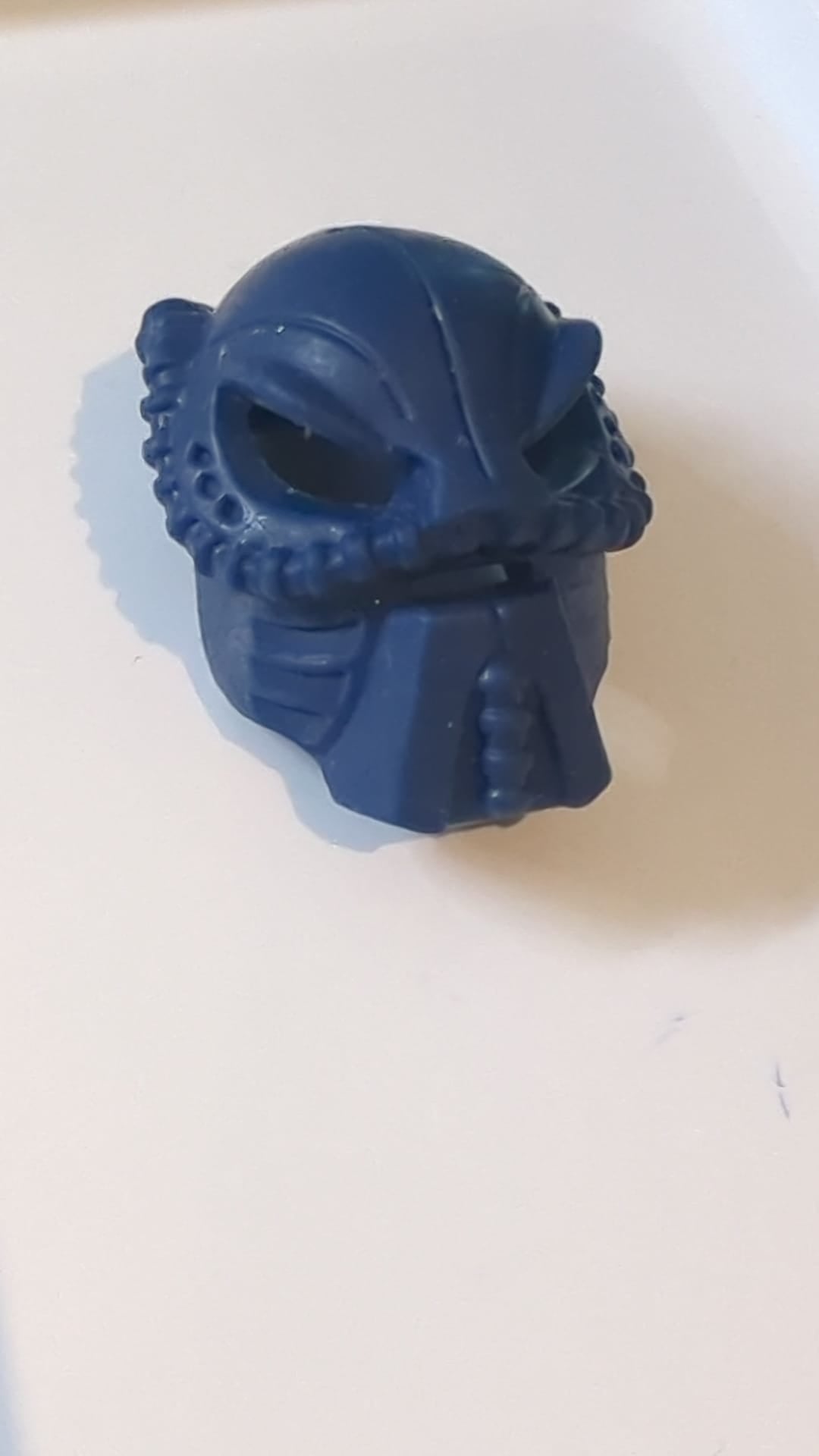 Bionicle-Maske Elda – Flexibler Gummi dunkelblau