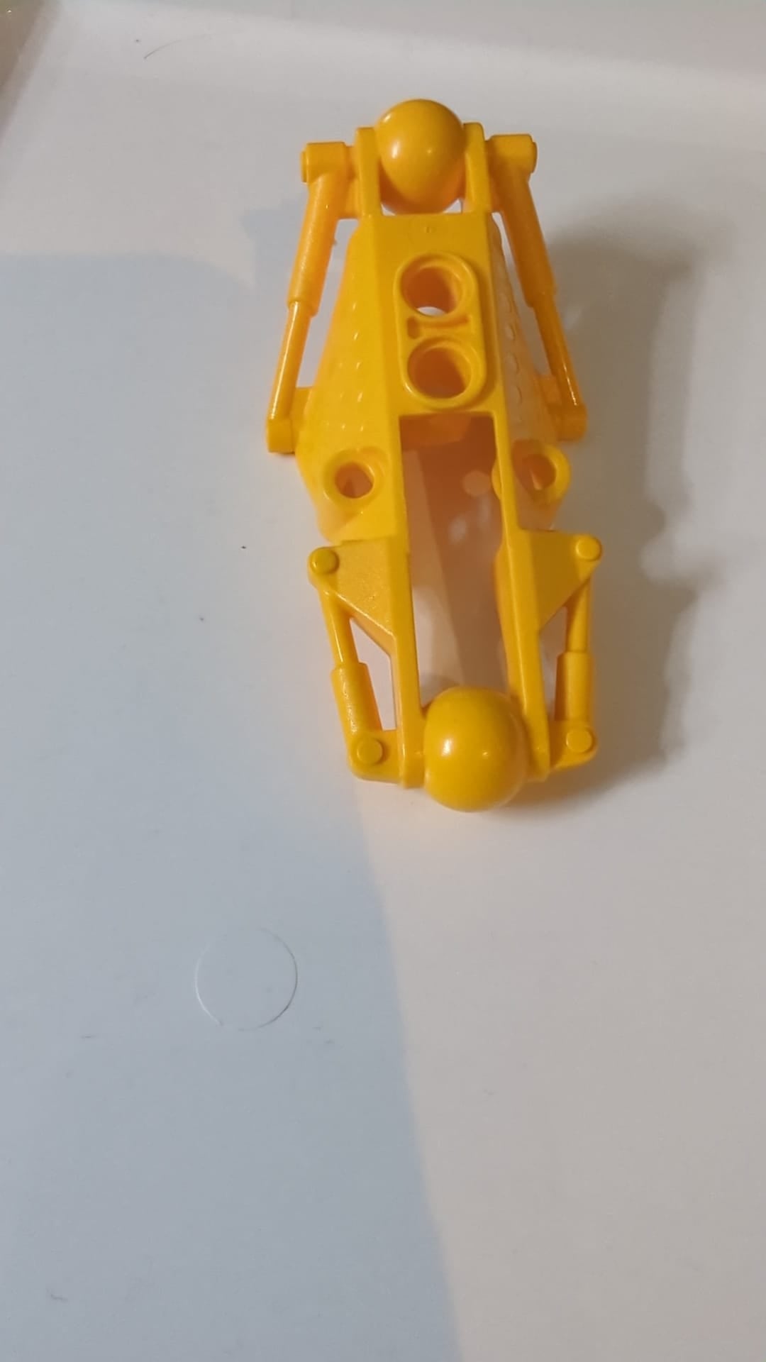 Bionicle Piraka Armsegment mit 2 Kugelgelenken hellorange