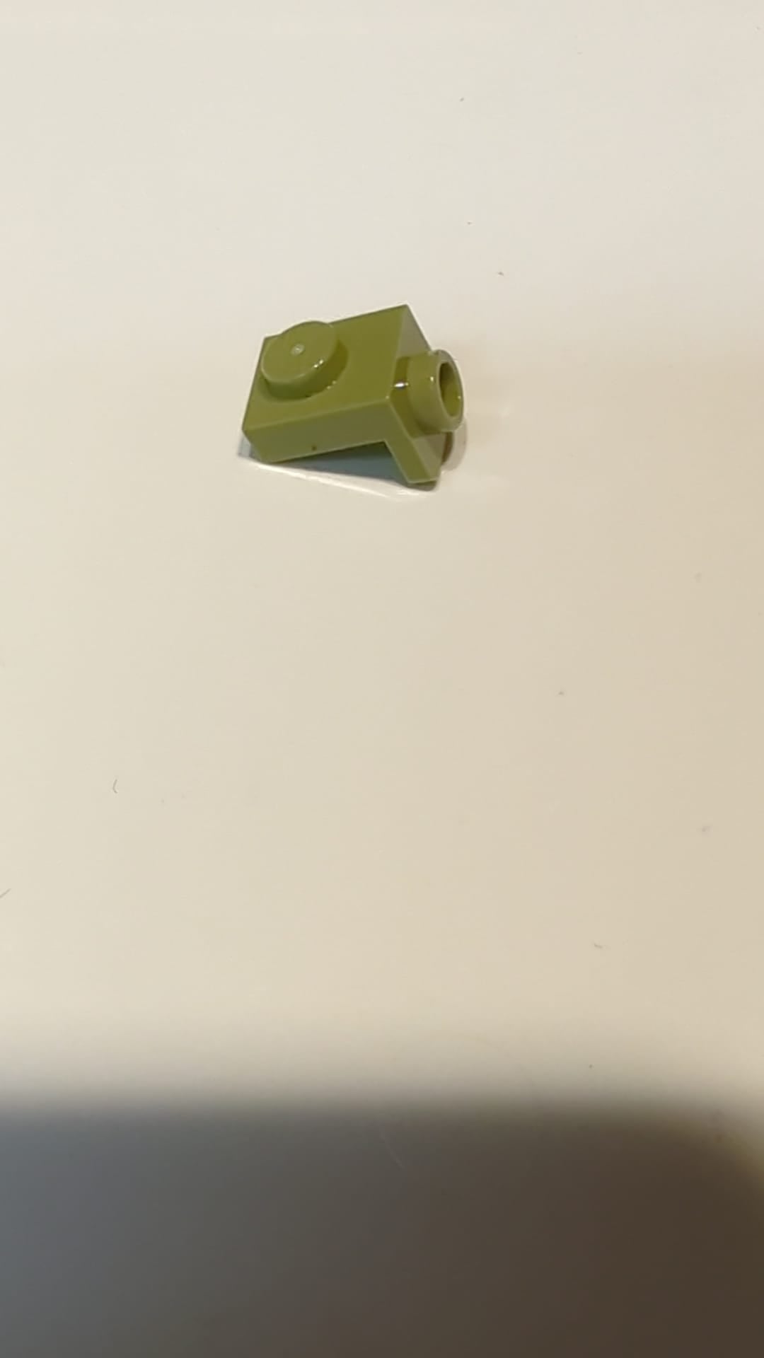 NEU Winkelplatte 1 x 1 - 1 x 1 olivgrün