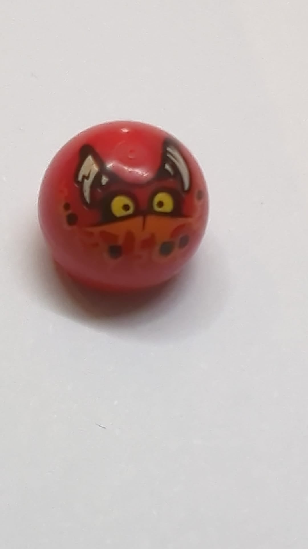 Technic Kugelgelenk mit Globlin Typ 4 Muster rot