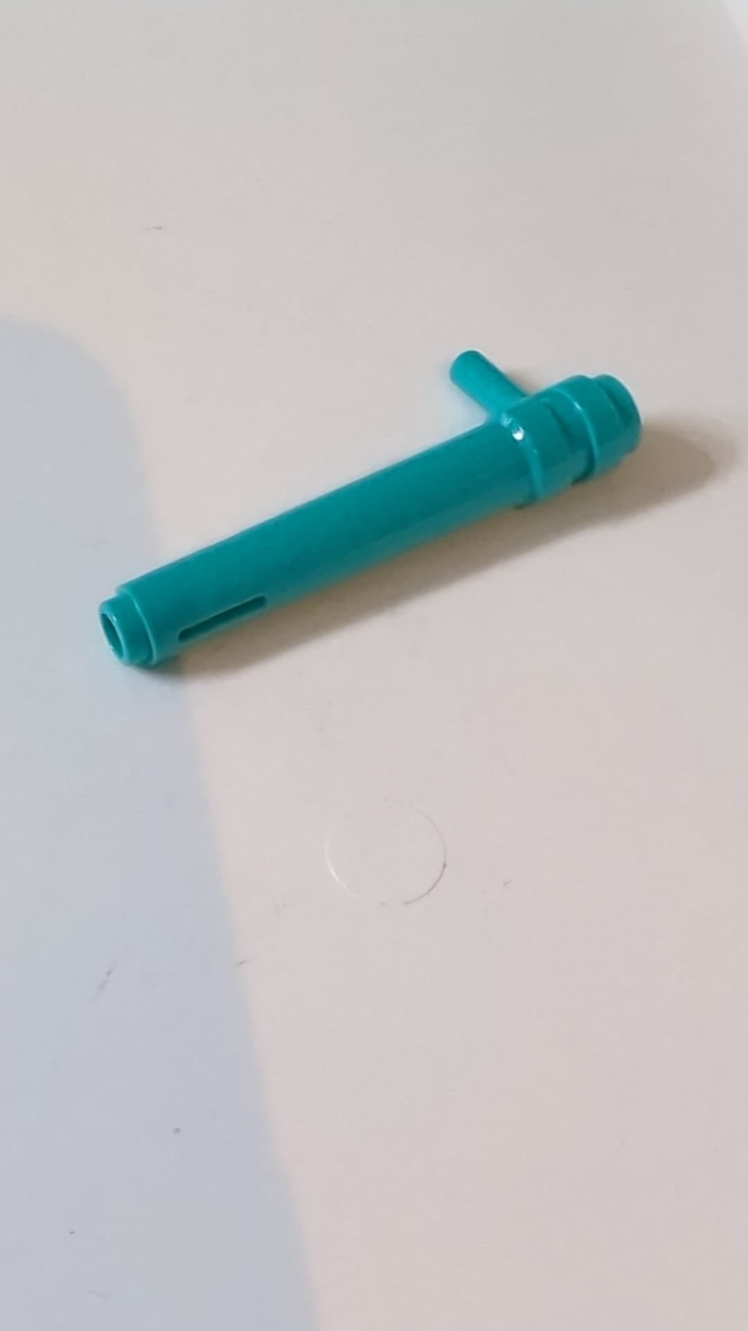 1x5 1/2 Zylinder mit Stangengriff „Reibungszylinder“ türkis