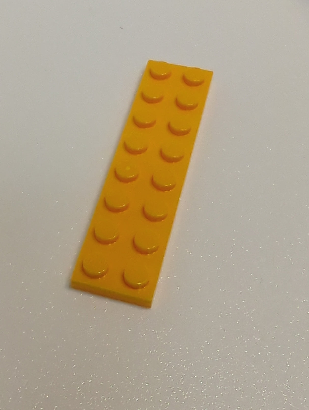 NEU Platte 2 x 8 hellorange