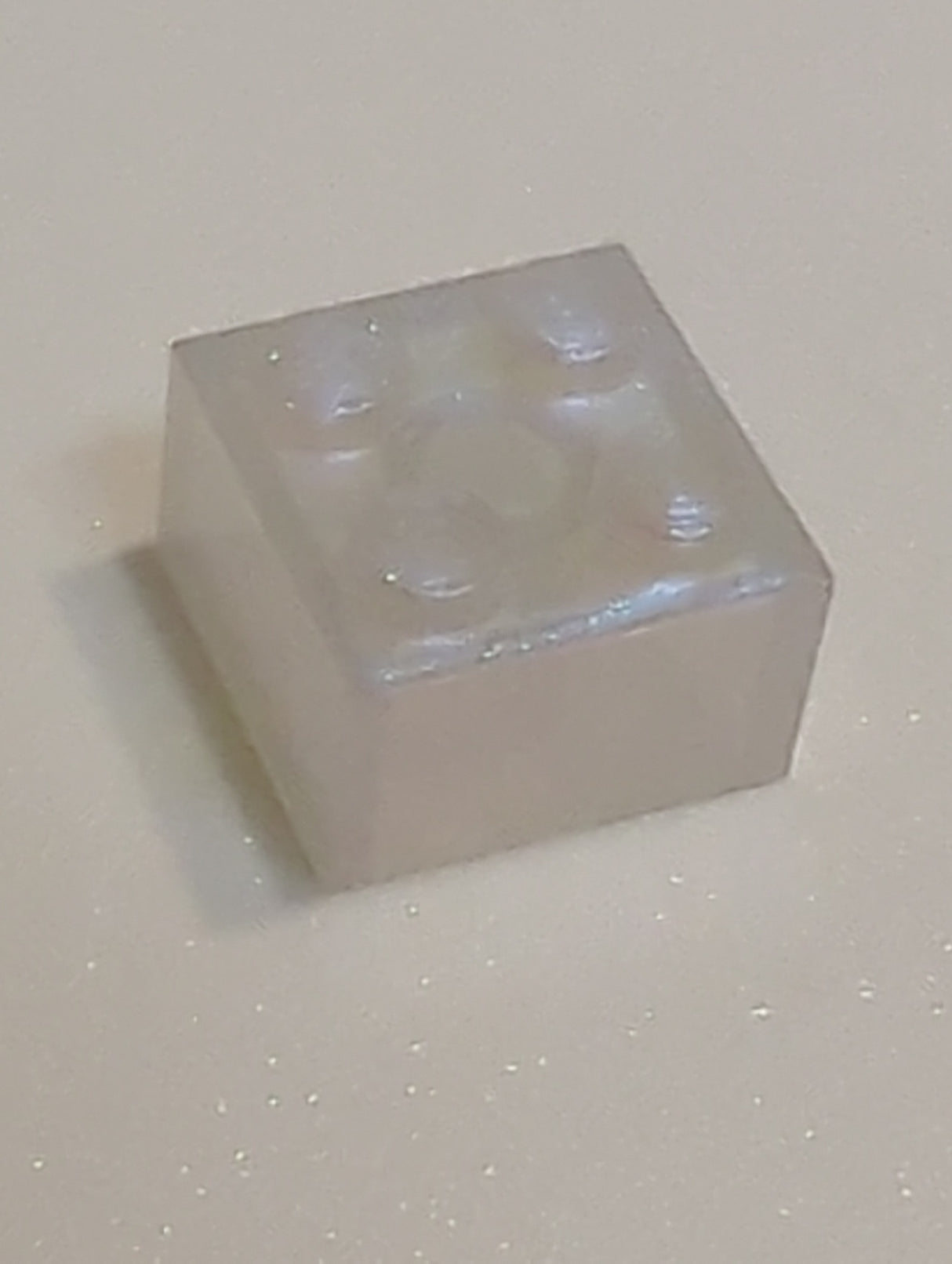 NEU Stein 2 x 2 satin trans-clear