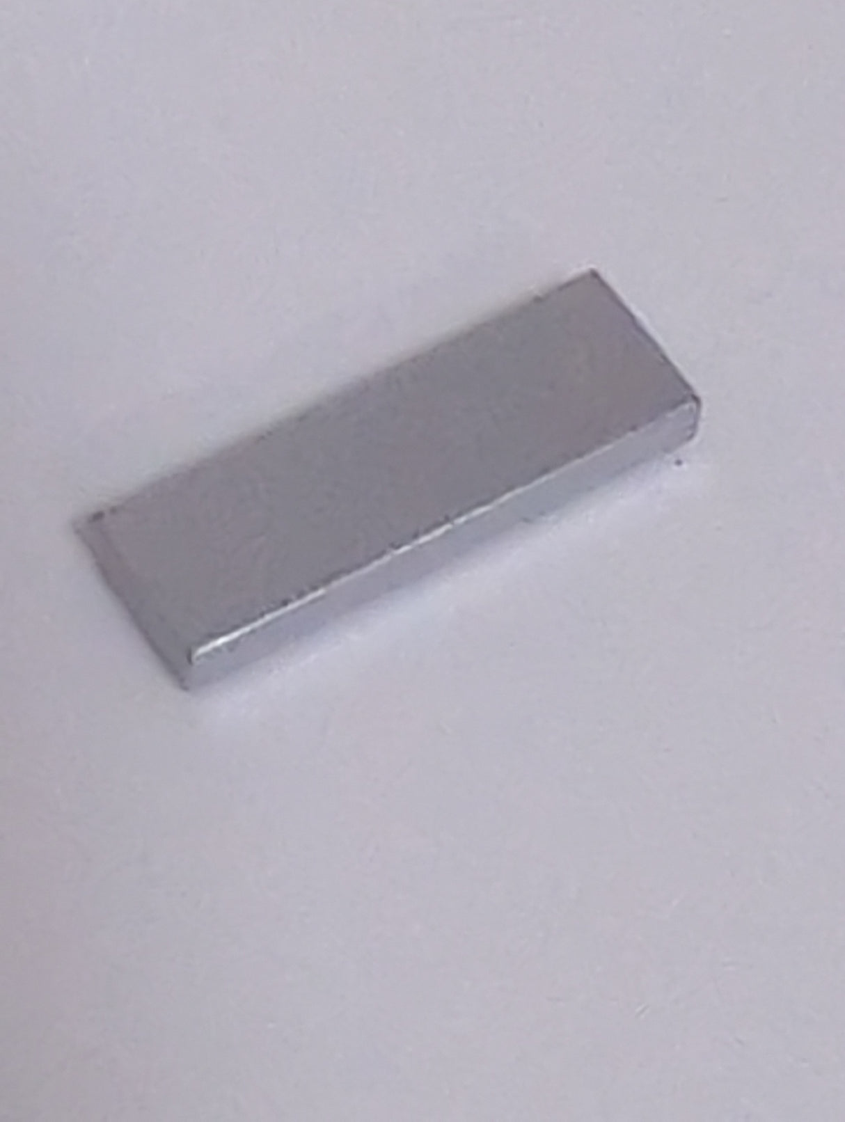 NEU Tile 1 x 3 silbermetallic metallic silver