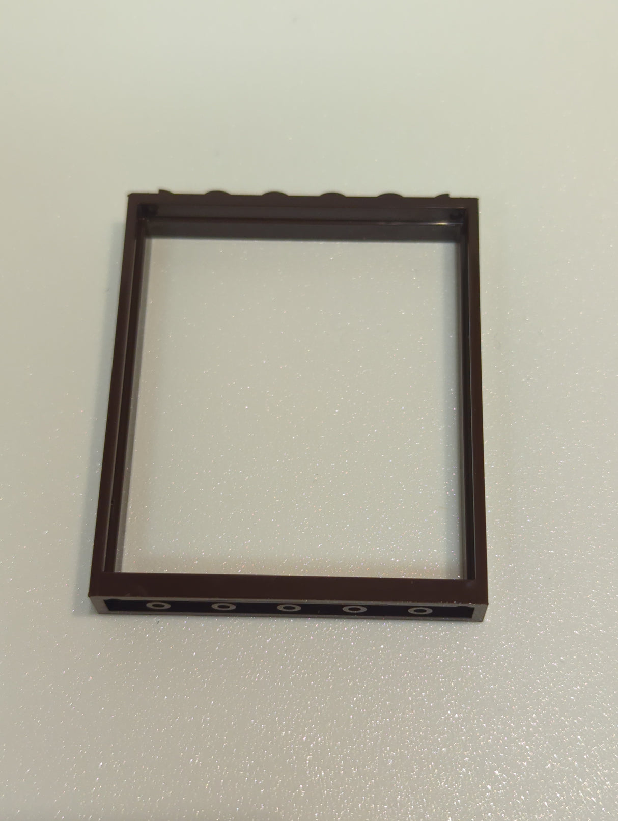 NEU Fenster 1 x 6 x 6 Flachfront dunkelbraun