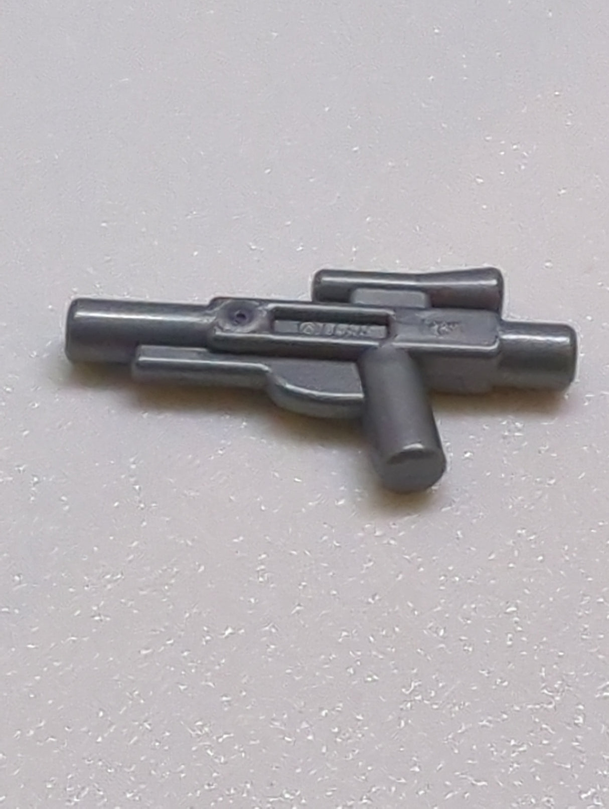 NEU Minifigur Waffe,  Blaster SW Standard pearlsilber