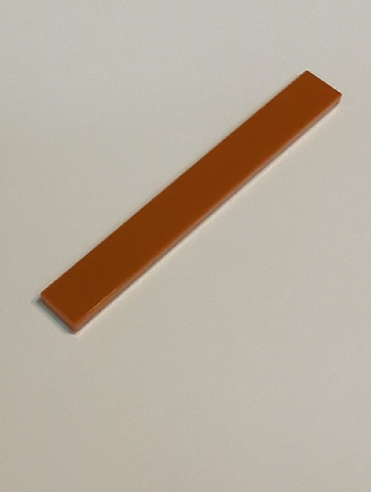 NEU Fliese 1 x 8 dunkelorange